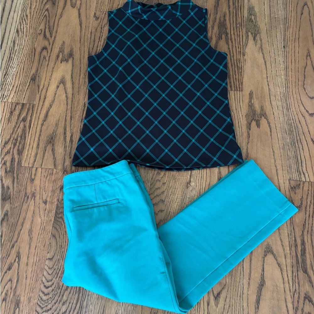 BUNDLE! Ann Taylor matching top and pants
